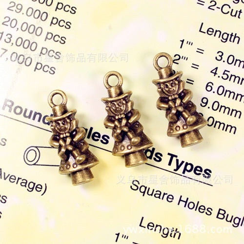 22x10mm 3D Alloy Scarecrow Charm Pendant