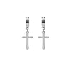 Silver Cross Clips