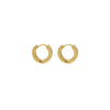 Gold Small Huggies