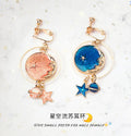 Ten Galaxy Star Moon and Planet Mixed Fit Earrings view 10