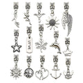Antique Silver Crown Metal Charms with 15 Listed Options view 5