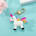 Cartoon Unicorn and Pig Figure Snap Hook Keychains in Six Designs view 4