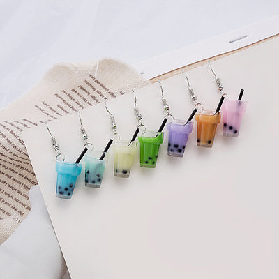 Primary supplied view of bubble tea cup novelty hooks