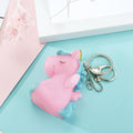 Winged Unicorn Keychains in Seven Pastel Colorways and Clasps view 11