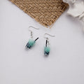 Bubble Tea Cup Novelty Hook Earrings in Seven Colors view 7