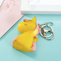 Winged Unicorn Keychains in Seven Pastel Colorways and Clasps view 6