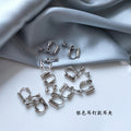 Gold Silver Screw Back Ear Clip Converters Stud Posts view 4