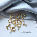 Gold Silver Screw Back Ear Clip Converters Stud Posts view 3