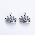 Cutout Crown Charms In Two Sizes Metal Jewelry Making Pieces view 8
