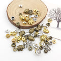 Gold-Tone Spacer Bead Metal Beads with 21 Listed Options view 2