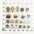 Gold-Tone Spacer Bead Metal Beads with 21 Listed Options view 3