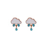 Cloud Raindrop Studs