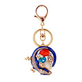 Lizard Keychain With Colored Frame, Split Ring And Lobster Clasp view 5