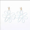 White Daisy Studs