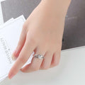 Antique Silver Tone Butterfly Open Ring Jewelry Accessory view 4