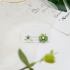 White Green Daisies