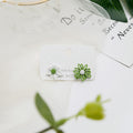 Six Color Mismatched Small Daisy Flower Stud Earrings view 6