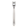 Silver Tone Graduated Square Clear Stone Band Ring view 4