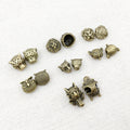 Gold-Tone Spacer Bead Metal Beads for Jewelry and Craft Projects view 3
