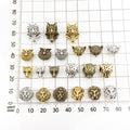 Gold-Tone Spacer Bead Metal Beads for Jewelry and Craft Projects view 6