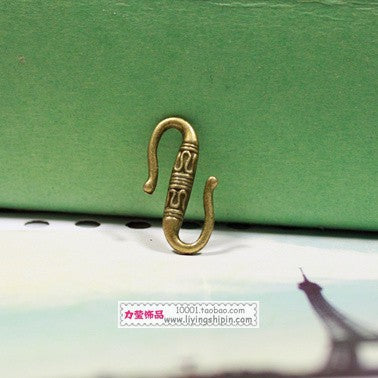 22x12mm Alloy S Hook Double-End Clasp Connector