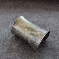 Wide Embossed Antique Metal Cuff Bracelets in Ten Designs view 9