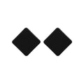 Solid Geometric Small Stud Earrings in Nine Colors and Shapes view 9