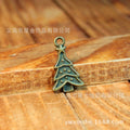 Christmas Tree and Star Charm Pendant 22x13mm