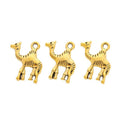 Small Camel Metal Charms in Seven Metallic Finishes view 12