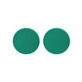 Solid Geometric Small Stud Earrings in Nine Colors and Shapes view 12