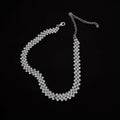 Full Crystal Zigzag Rhinestone Choker Necklace Bracelet Styles view 4