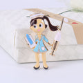 Enamel Nurse Brooch with Medical Tools in Three Uniform Colors view 6