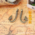 31x14mm Fish Hook Alloy Charm Pendant