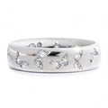 Colorful Butterfly Pattern Band Ring In Six Designs view 4