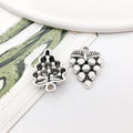 Silver-Tone Wine Glass Metal Charms with 21 Listed Options view 8