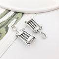 Silver-Tone Wine Glass Metal Charms with 21 Listed Options view 10