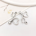 Silver-Tone Medical Tool Metal Charms with 18 Listed Options view 10