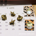 Mini Flower Bead Cap Finding With Raised Petal Texture For Jewelry Making view 2
