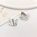Silver-Tone Medical Tool Metal Charms with 18 Listed Options view 12