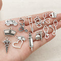 Alloy Metallic Medical Tool Metal Charms for Jewelry and Craft Projects view 2