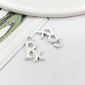 Silver-Tone Medical Tool Metal Charms with 18 Listed Options view 8