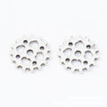 Openwork Gear Metal Jewelry Component 4 Finish Options Craft Supply view 6