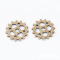 Openwork Gear Metal Jewelry Component 4 Finish Options Craft Supply view 8