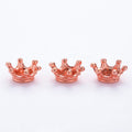 Mini Crown Metal Beads in Nine Finishes for Jewelry Making view 12