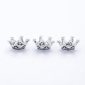Mini Crown Metal Beads in Nine Finishes for Jewelry Making view 8