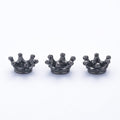 Mini Crown Metal Beads in Nine Finishes for Jewelry Making view 7