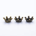 Mini Crown Metal Beads in Nine Finishes for Jewelry Making view 6