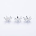 Mini Crown Metal Beads in Nine Finishes for Jewelry Making view 10