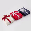 Blue White and Red Ribbon Bow Jewelry Gift Presentation Boxes view 2