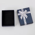 Blue White and Red Ribbon Bow Jewelry Gift Presentation Boxes view 3